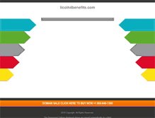 Tablet Screenshot of licoln4benefits.com